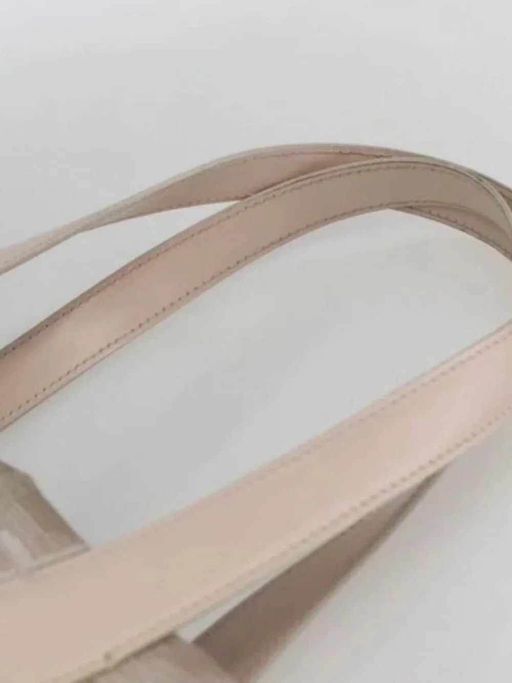 CHANEL New Travel Line Tote Bag Nylon Beige Silver CC Auth th6582